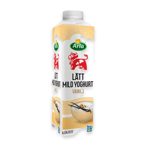 Lätt Vanilj Mild Yoghurt 0,5%