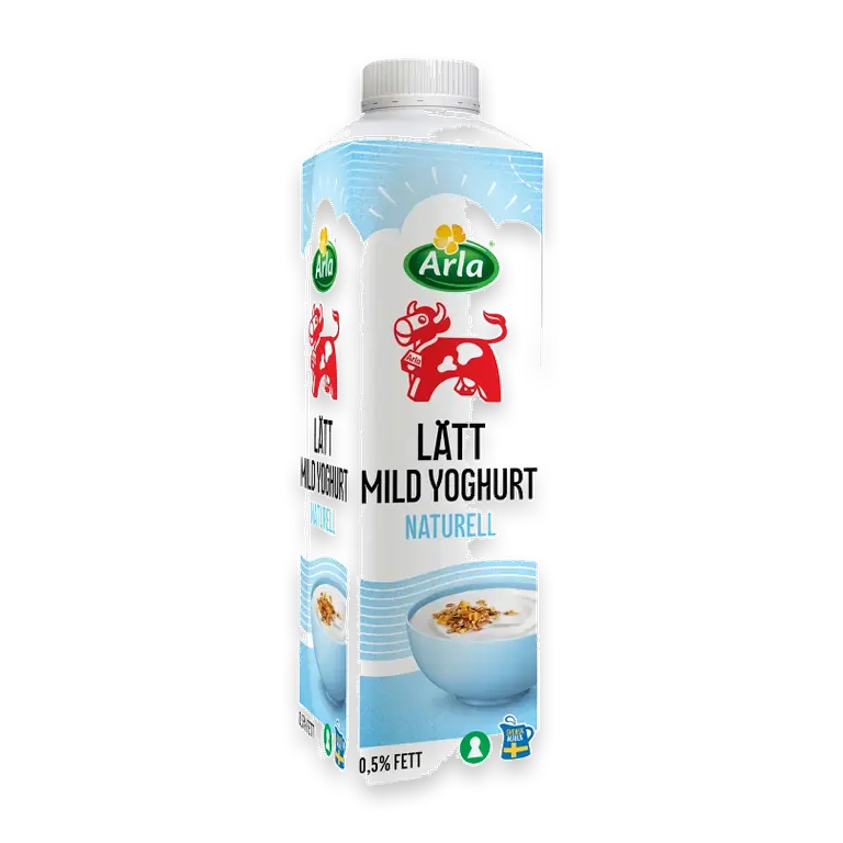 Lättyoghurt Naturell Mild 0,5% 1000g Arla Ko®