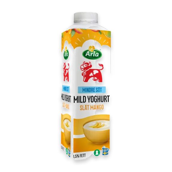 Mango Mild Yoghurt Mindre Socker 1,5%