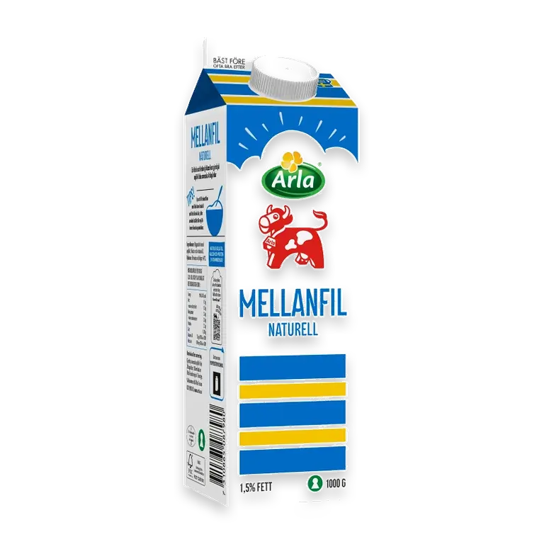 Mellanfil Naturell 1,5% 1000g Arla Ko®