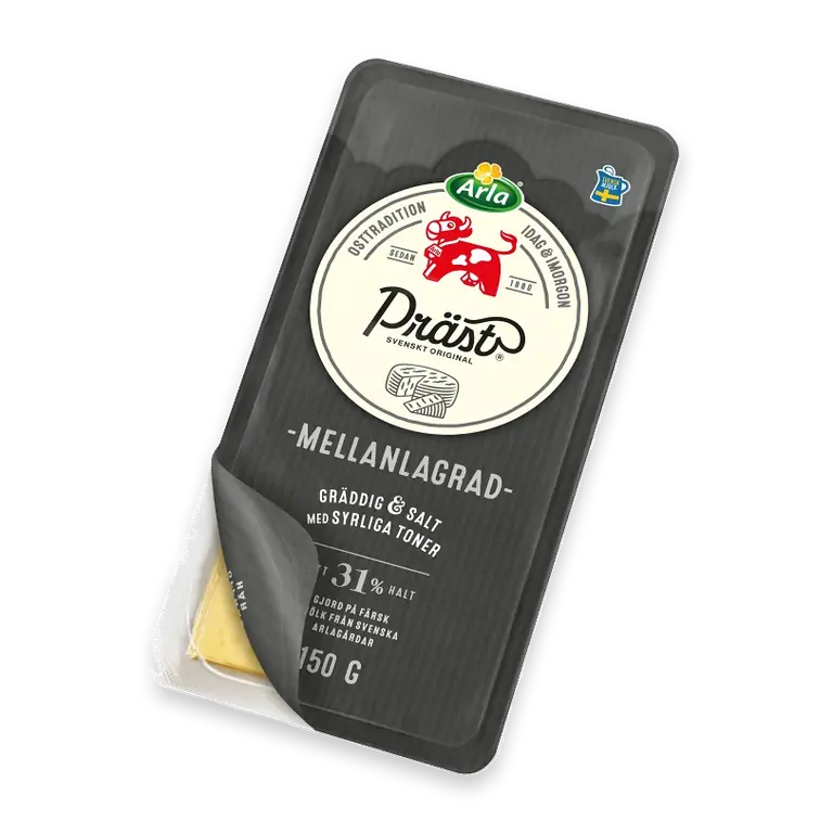 Präst mellanlagrad skivad 31% 150g