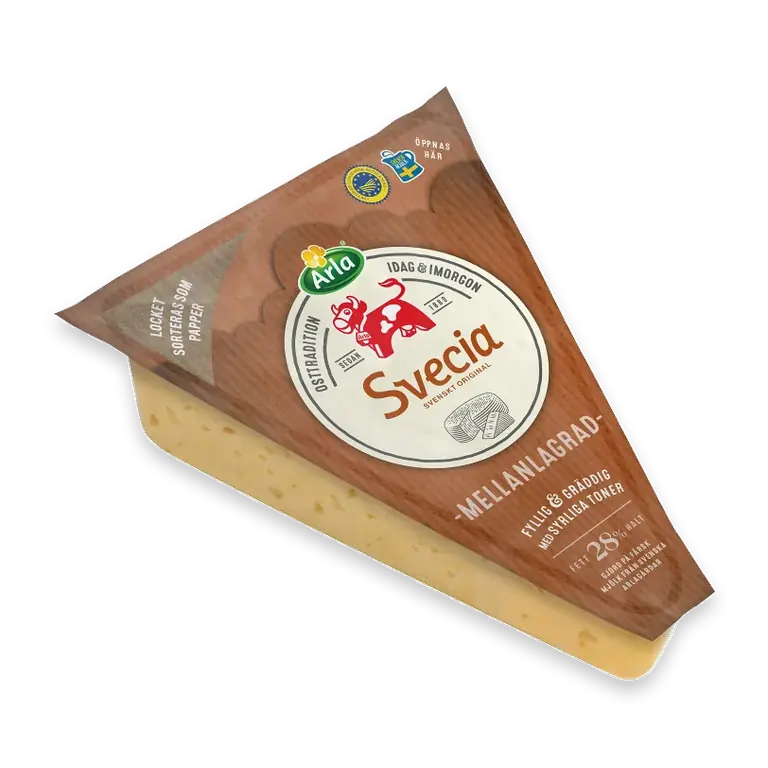 Svecia ost mellan ca 710g Arla Ko®