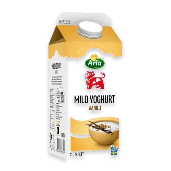 Vanilj Mild Yoghurt 2%