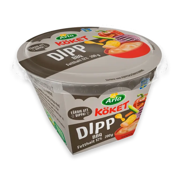 Crème Fraiche Dipp Bbq 12% 200g Arla Köket®