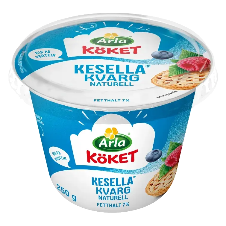 Kesella® Kvarg Naturell 7% 250g Arla Köket®