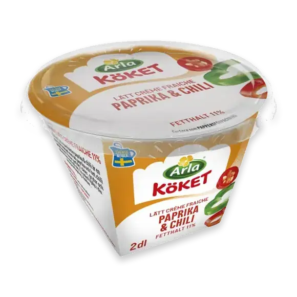 Paprika Chili Lätt Crème Fraiche 11%