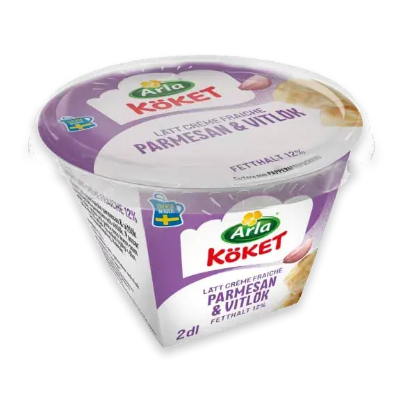 Parmesan Lätt Crème Fraiche 12%