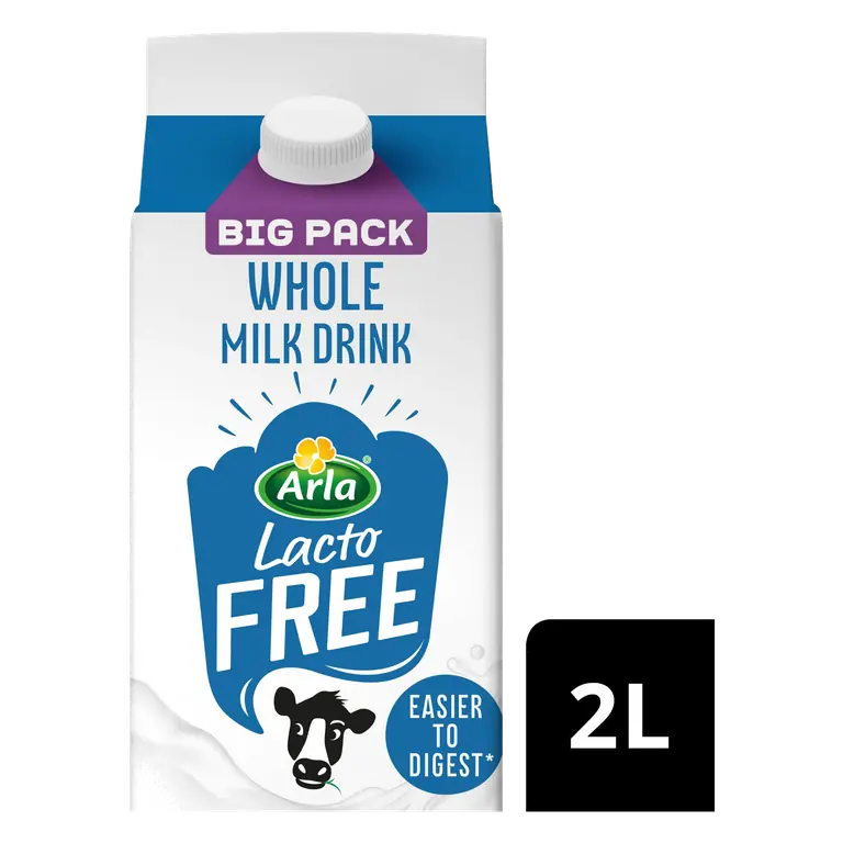 Arla LactoFREE Whole Milk Drink 2 Litre