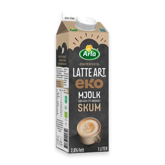 Latte Art Mjölk Eko 2,6%