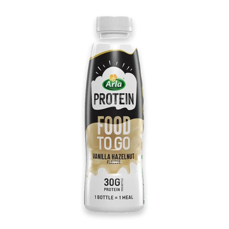 Måltidsshake Protein Food To Go Vanilj Hasselnöt 500ml Arla®