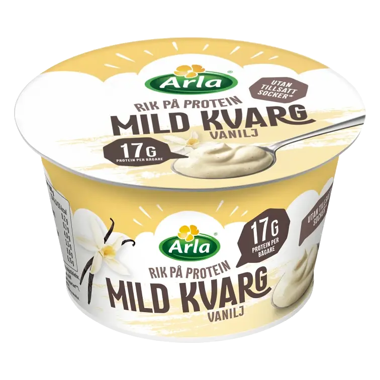 Mild Kvarg Vaniljsmak 0,2% 200g Arla®