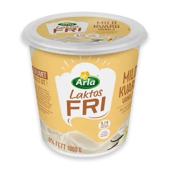 Mild Vanilj Kvarg Laktosfri