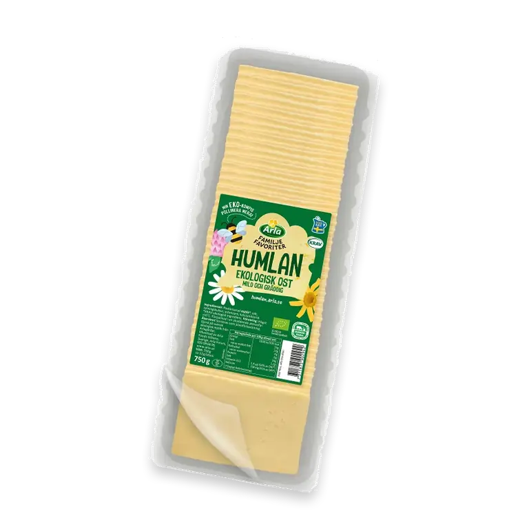 Ost Skivad Humlan Ekologisk 750g Arla®
