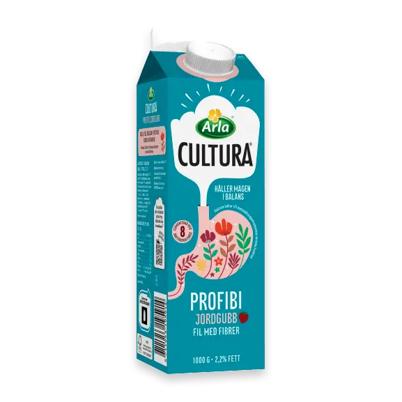 Profibi Jordgubb Cultura Laktosfri 2,2%