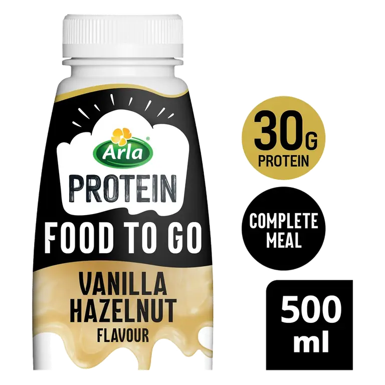 Protein Food To Go Vanilla Hazelnut Meal Replacement Shake 500ml
