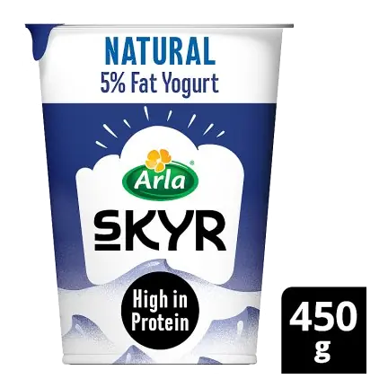 Skyr Natural Extra Creamy 5% Fat Yogurt