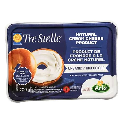 Tre Stelle Organic Cream Cheese 200 g