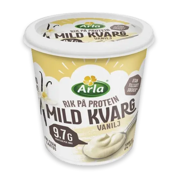 Vanilj Mild Kvarg Laktosfri 0,2%