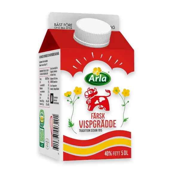 Vispgrädde 40%