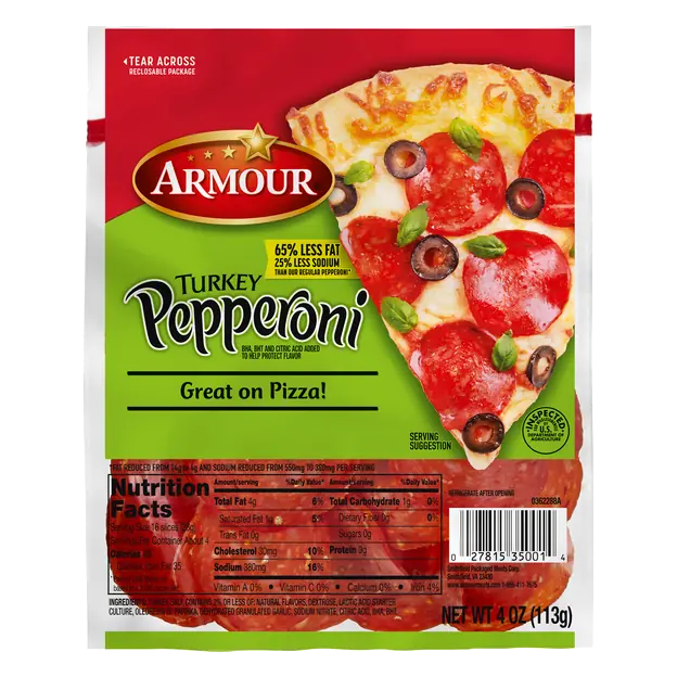 Sliced Turkey Pepperoni