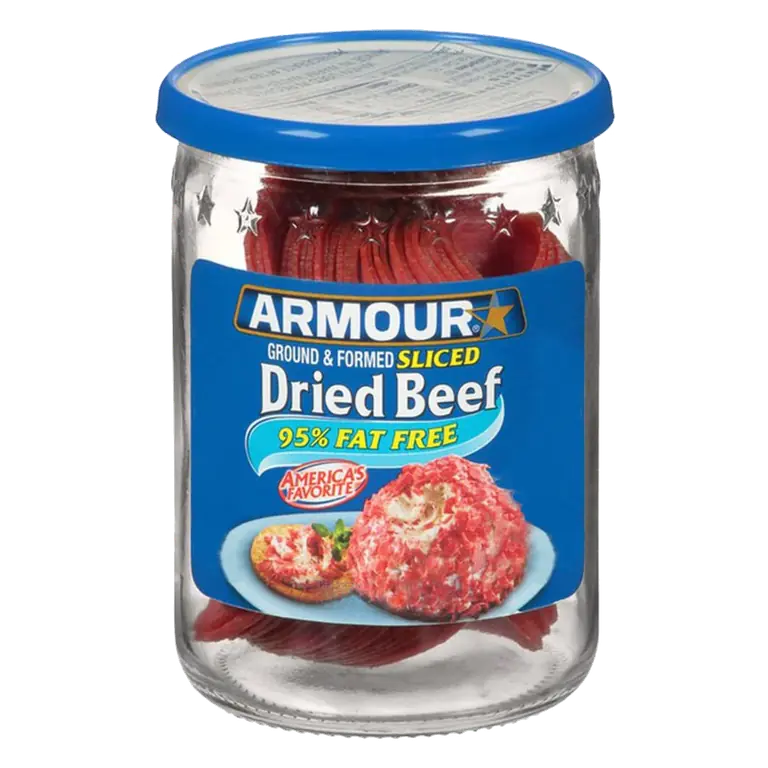 95% Fat Free Ground & Formed Sliced Dried Beef