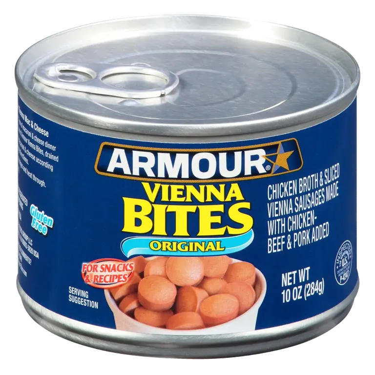 Star Vienna Sausage Bites, Original Flavor, Canned Sausage