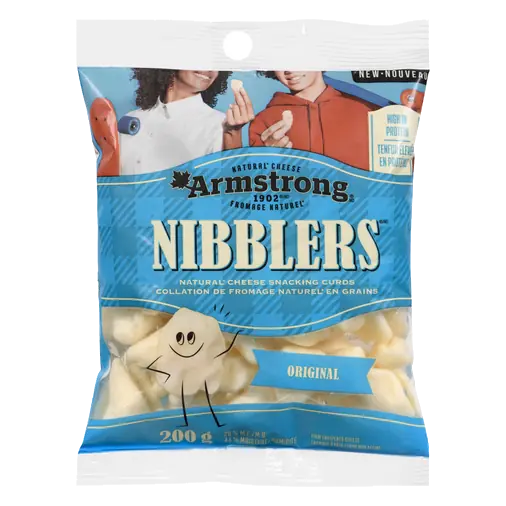Snacking Cheese Curds Nibblers Original 200 g