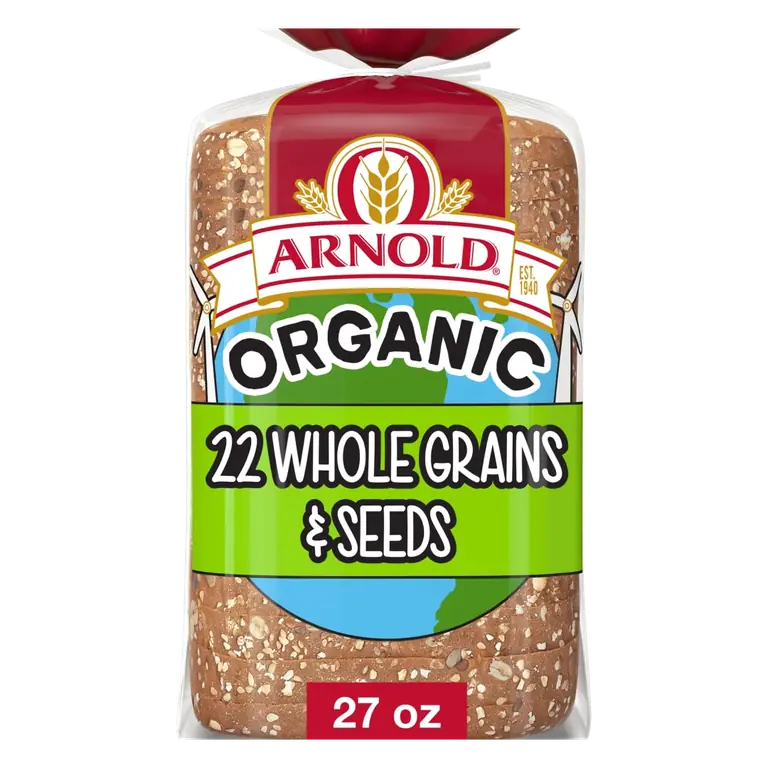 22 Whole Grains & Seeds Organic Bread, 22 Whole Grains & Seeds