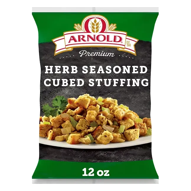 Herb Seasoned Cubed Bread Stuffing, 12 oz