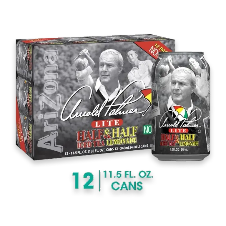 AriZona Arnold Palmer Lite Half & Half Lemonade & Iced Tea Multipack Cans