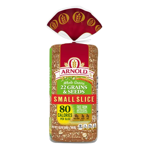 Small Slice Whole Grain Bread Sliced