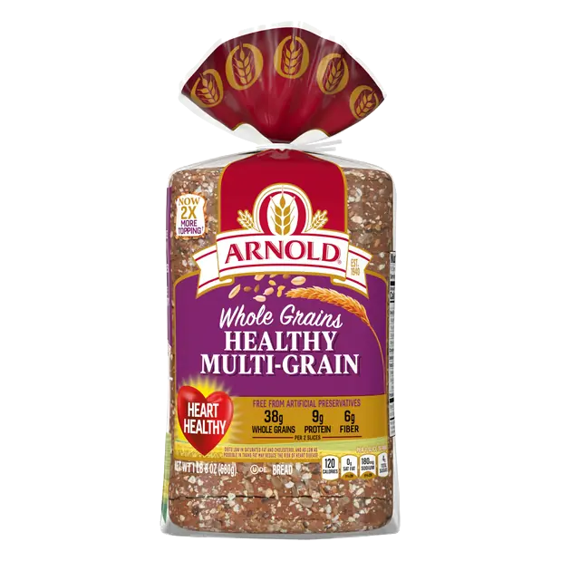 Whole Grains Healthy Multigrain Bread Sliced