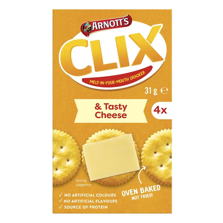 Clix & Tasty Cheese Shapes