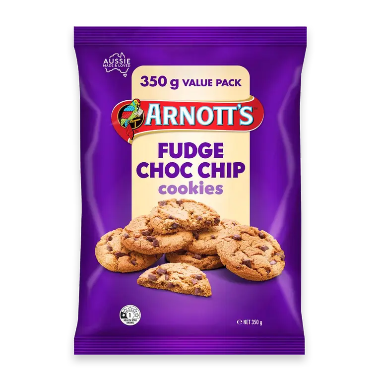 Cookies Fudge Choc Chip