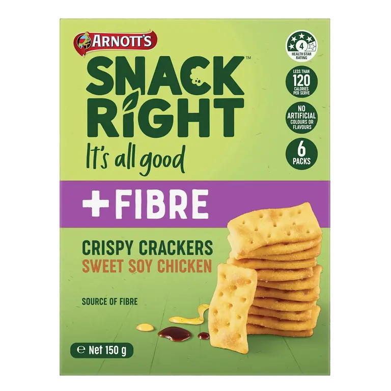 Crackers Crispy Sweet Soy Chicken Snackright