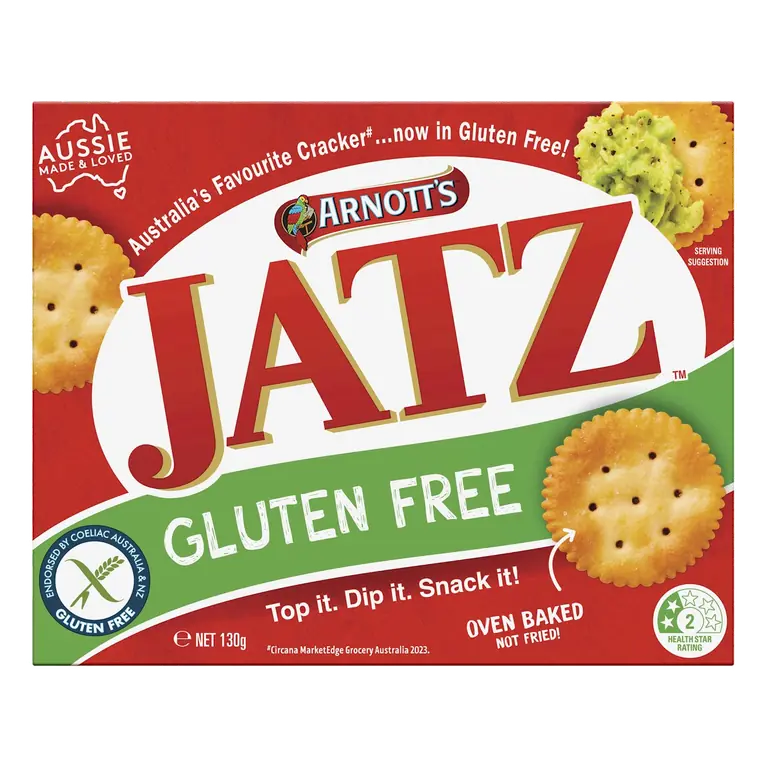 Gluten Free Jatz Crackers