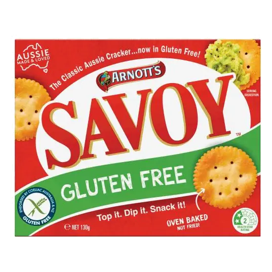 Gluten Free Savoy Original Crackers