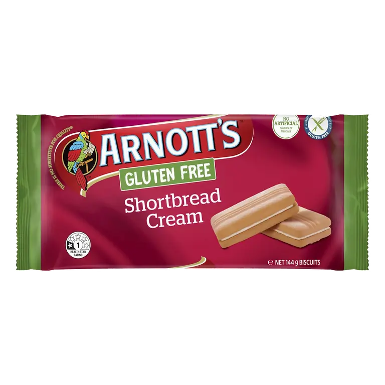 Gluten Free Shortbread Cream