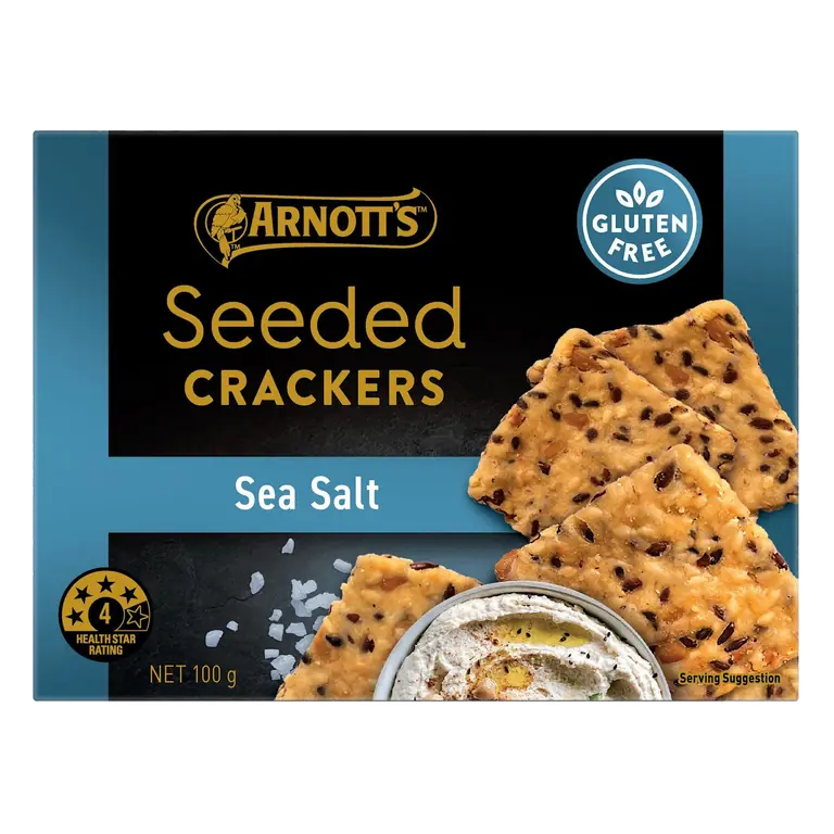 Gold Label Crackers Seed Salt