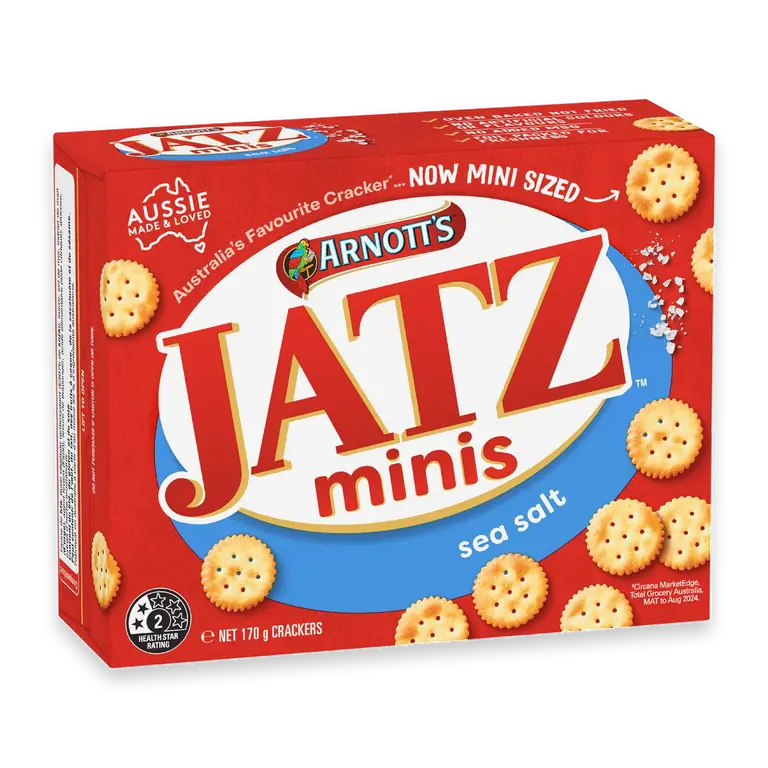 Jatz Mini Crackers Sea Salt