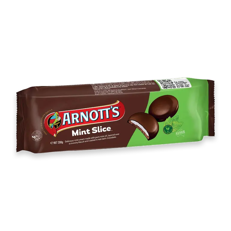 Mint Slice Chocolate Biscuits