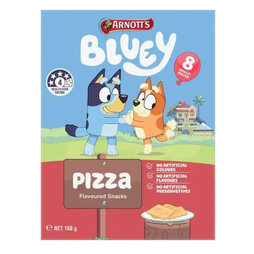 Multipack Bluey Pizza Cracker