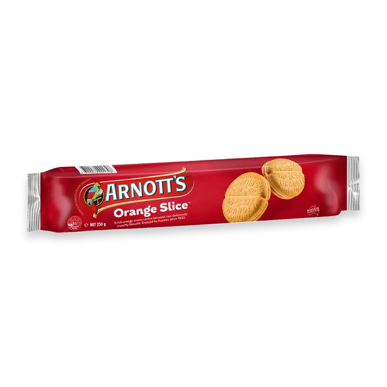 Orange Slice Cream Biscuits
