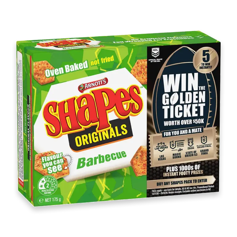Shapes Barbecue Cracker Biscuits