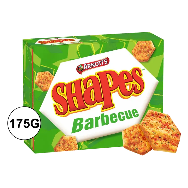 Shapes BBQ Crackers 175g