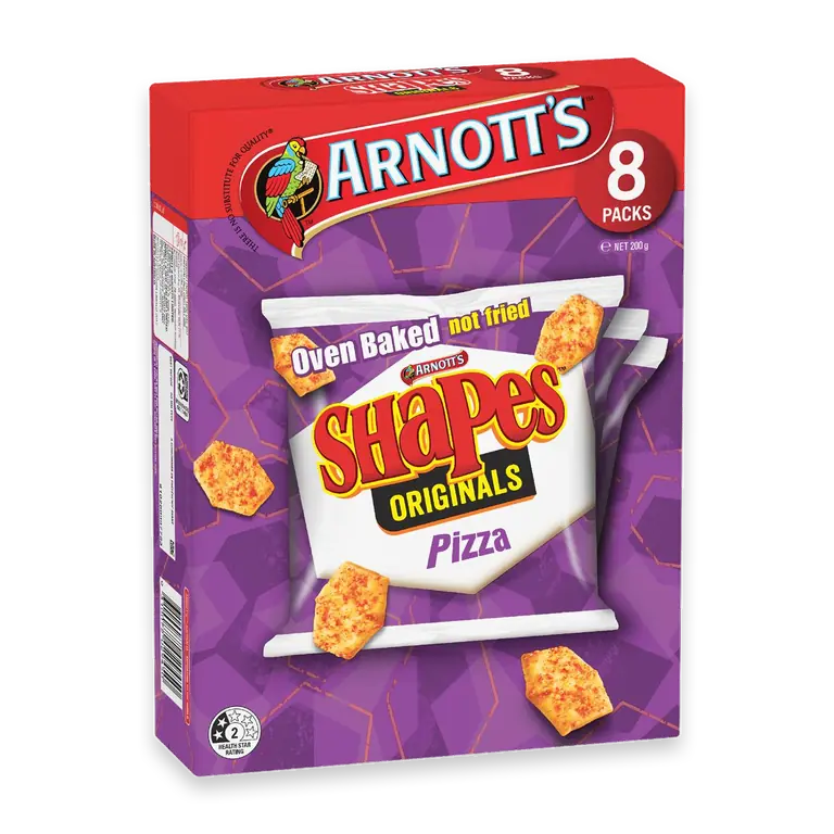 Shapes Cracker Biscuits Pizza