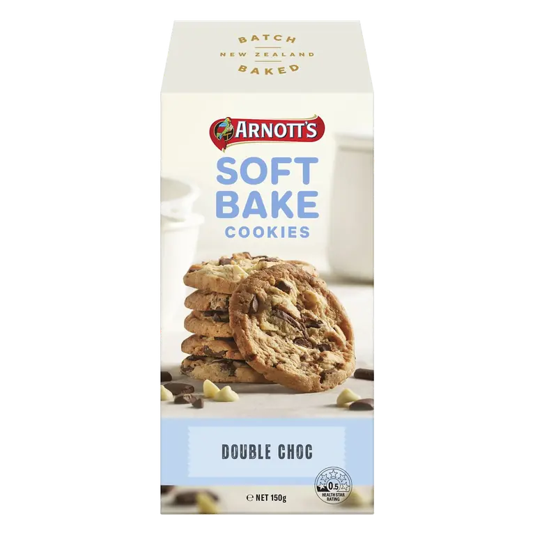 Softbake Cookies Biscuits Double Choc