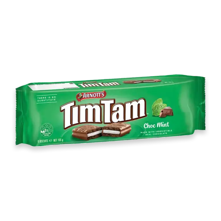 Tim Tam Choc Mint Biscuits