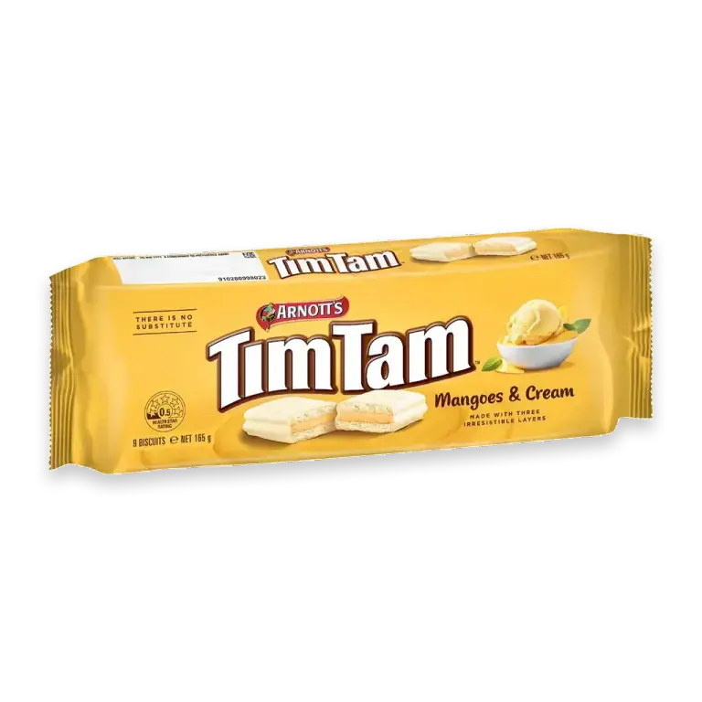 Tim Tam Mangoes & Cream Biscuits