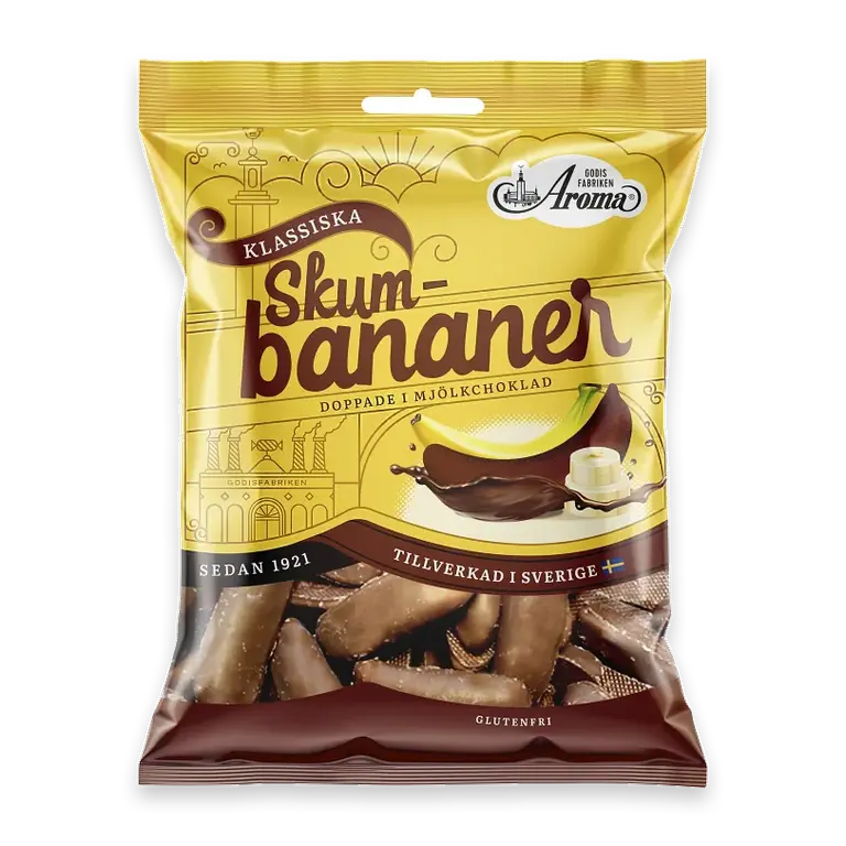 Chokladbananer Skum 100g